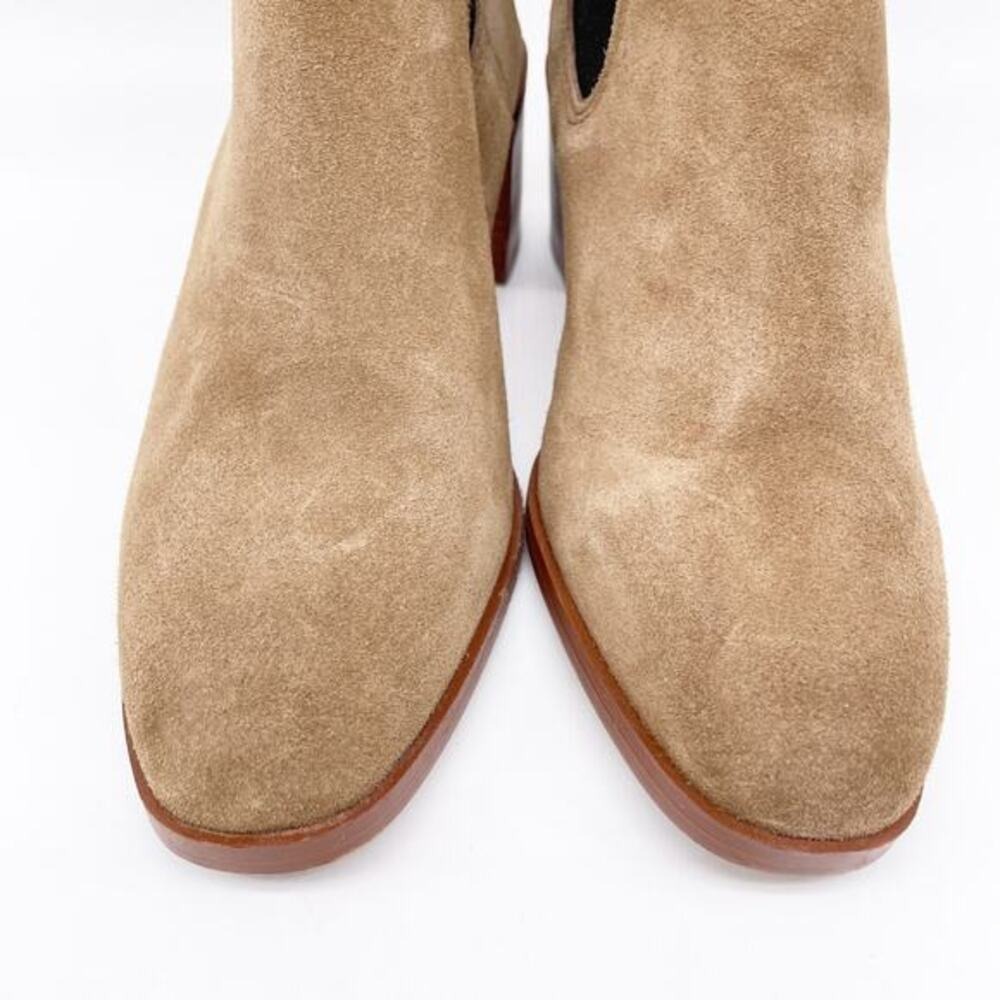 Steve Madden Women's Rhiannon Chelsea Boot Cognac Suede Size 7.5M - Picture 9 of 13